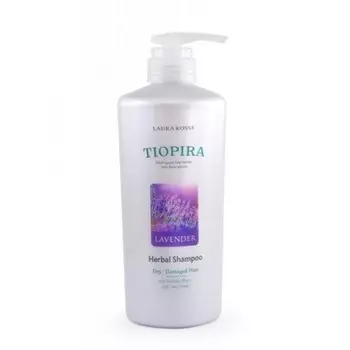 шампунь лаванда для сухих поврежденных волос laura rosse herbal shampoo lavender
