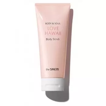 скраб для тела с экстрактом цветов гибискуса the saem body &amp; soul love hawaii body scrub