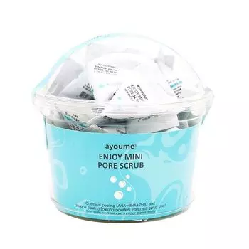 скраб с содой для очищения пор ayoume enjoy mini pore scrub