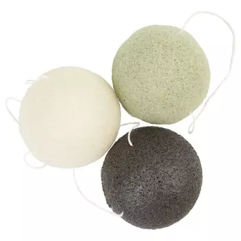 спонж конняку в ассортименте konjac sponge