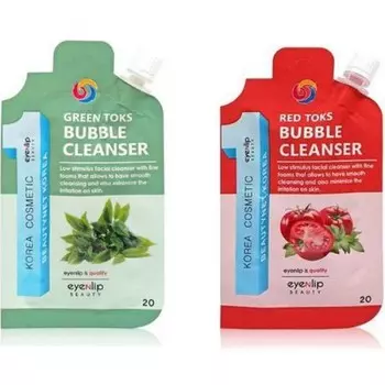 средство для умывания пузырьковое eyenlip toks bubble cleanser