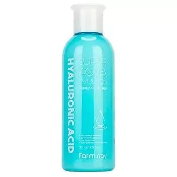 суперувлажняющая эмульсия с гиалуроновой кислотой farmstay hyaluronic acid super aqua emulsion