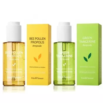 сыворотка для лица medi flower ampoule