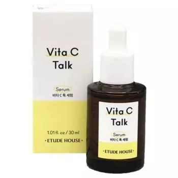сыворотка с витамином c для сияния кожи etude house vita c-talk serum