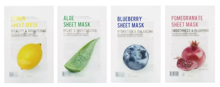 тканевая маска для лица eunyul purity sheet mask