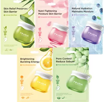 тканевая маска для лица frudia frudia mask