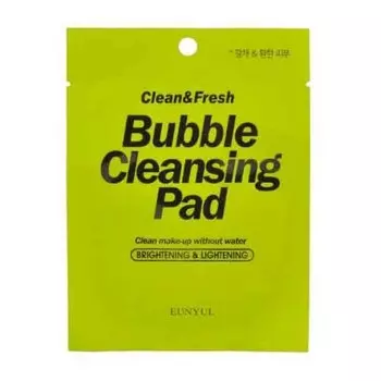 тканевые подушечки eunyul clean &amp; fresh bubble cleansing pad