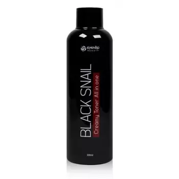 тонер для лица eyenlip black snail creamy toner all in one