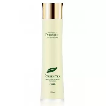 тонер на основе зеленого чая deoproce premium green tea total solution toner