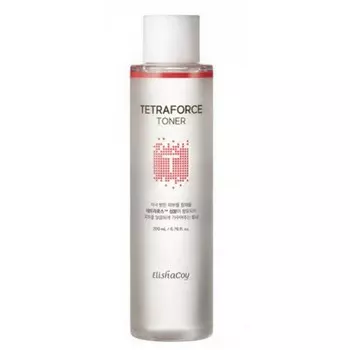 тонер, успокаивающий раздраженную кожу и убирающий проблемные точки elishacoy tetraforce toner