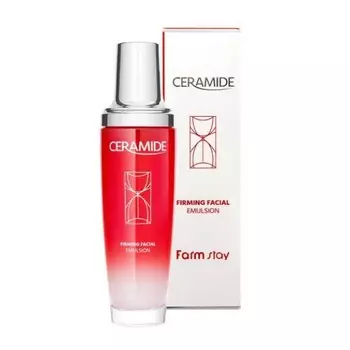 укрепляющая эмульсия для лица с керамидами farmstay ceramide firming facial emulsion