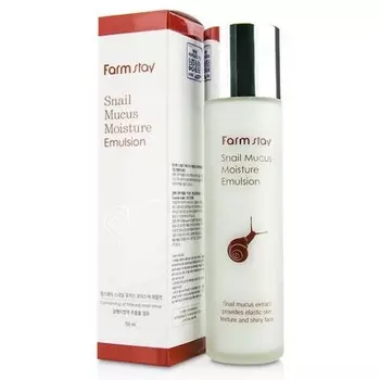 увлажняющая эмульсия с экстрактом улитки farmstay snail mucus moisture emulsion
