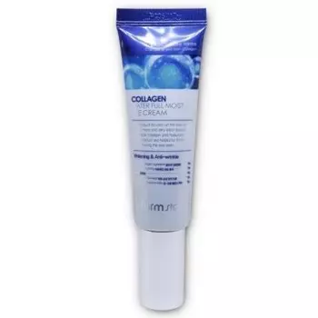 увлажняющий крем для зоны вокруг глаз с коллагеном farmstay collagen water full moist eye cream