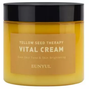 витаминизирующий крем-гель для лица с ниацинамидом и экстрактами цитрусовых eunyul yellow seed therapy vital cream