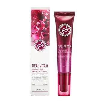 витаминная эссенция для лица enough premium real vita 8 essence 30ml