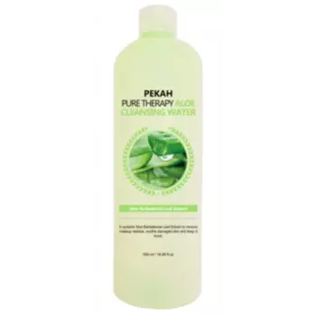 вода мицеллярная с экстрактом алоэ pekah pure therapy aloe cleansing water