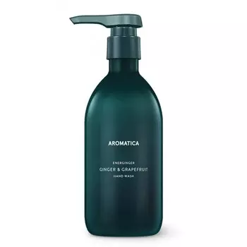 жидкое мыло для рук с имбирем и грейпфрутом aromatica energinger hand wash ginger &amp; grapefruit