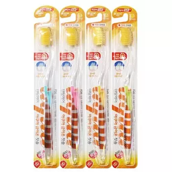 зубная щетка c наночастицами золота и сверхтонкой двойной щетиной dental care nano gold toothbrush