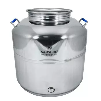 Бидон (фляга) 50 л из нержавеющей стали "Люкс", УЦЕНКА