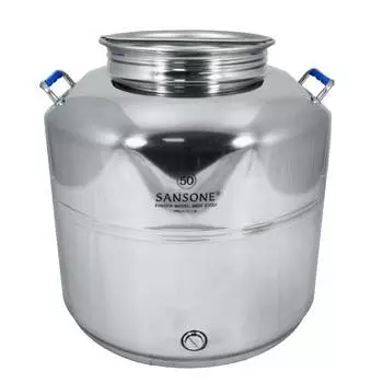 Бидон (фляга) 50 л из нержавеющей стали "Люкс"