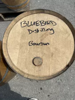 Бочка 113л (30 галлонов) из-под Бурбона Bluebird (Американский дуб)