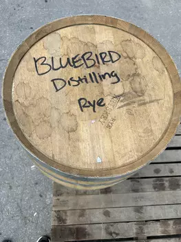 Бочка 113л (30 галлонов) из-под Ржаного Виски Bluebird Rye (Американский дуб)