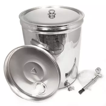 Бочка из нержавейки с пневмокрышкой 750 л для брожения (Sansone)