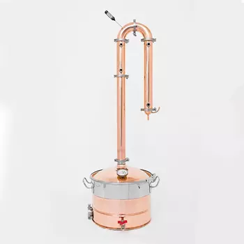 Дистиллятор Люкс и куб медный