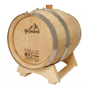 Дубовая Бочка 30 л из-под Москатель французский дуб "Skyward" (Португалия)