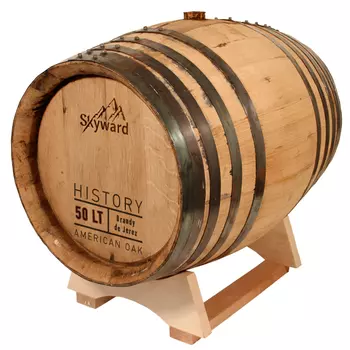 Дубовая бочка 50 л Skyward History (Американский дуб) из-под Бренди де Херес (Испания)