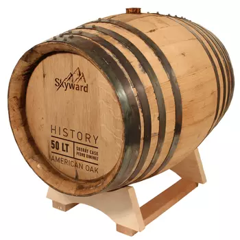 Дубовая Бочка 50 л Skyward History (американский дуб) из-под хереса Педро Хименез (Испания)