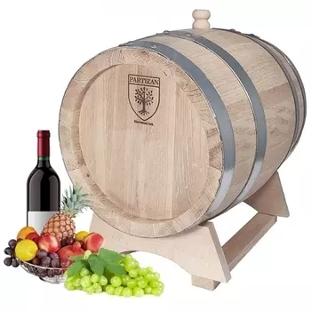 УЦЕНКА №2 Дубовая бочка 20 л Partizan (Сербия), славонский дуб сильный обжиг