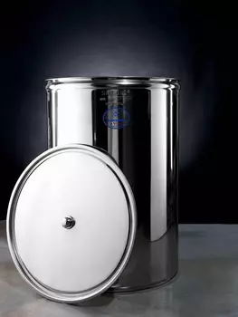 УЦЕНКА Бочка из нержавейки с плоским дном 400 л Sansone