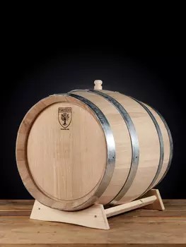 УЦЕНКА Дубовая бочка 100 л Partizan (Сербия), славонский дуб сильный обжиг (кран в комплекте)