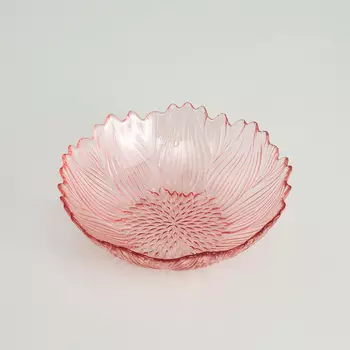 Блюдо Fiori, розовое