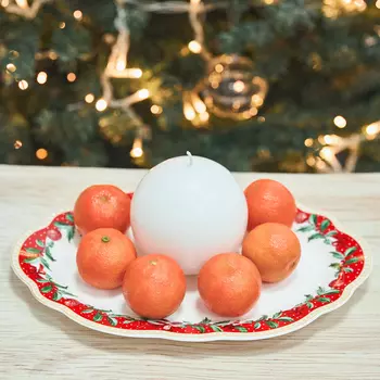 Блюдо Snow bells I