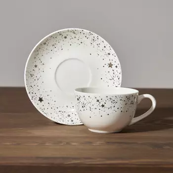 Чайная пара Universe, серебро