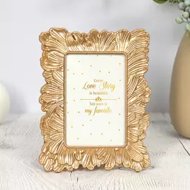 Фоторамка Autumn wood, 10х15 золотая