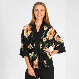 Халат Alisma, черный