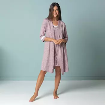 Халат Rose, розовый