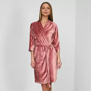 Халат Velluto, розовый
