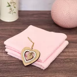 Комплект махровых полотенец Donara, светло-розовый