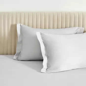 Комплект наволочек Albenga с ушками, серый