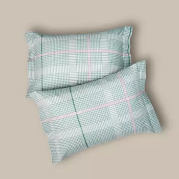 Комплект наволочек Bonmarito с ушками, зеленый