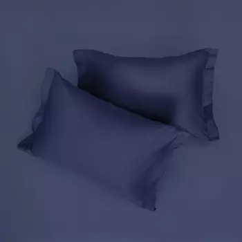 Комплект наволочек Midnight blue с ушками