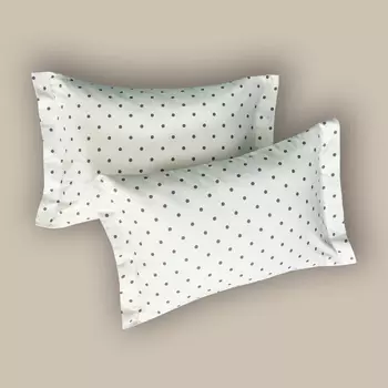 Комплект наволочек Pois beige с ушками