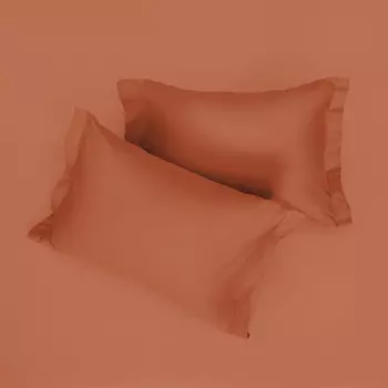 Комплект наволочек Terracota с ушками, сатин