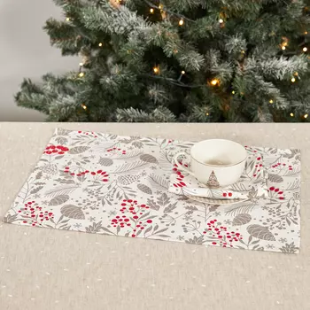 Комплект плейсматов Зимняя рябина