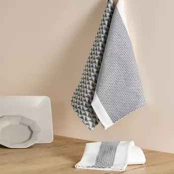 Комплект полотенец Ritmo, серый