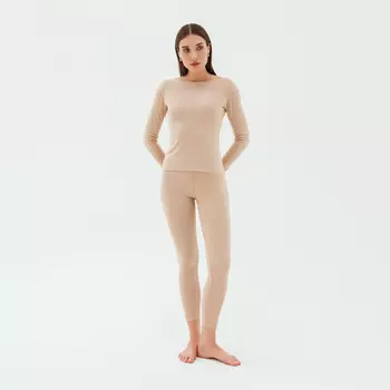 Комплект термобелья Mably, бежевый